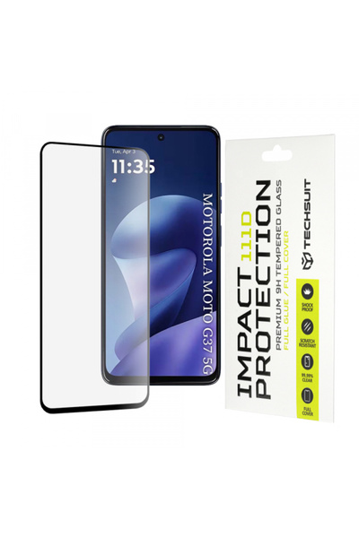 Techsuit Защитно стъкло за екран за Motorola Moto G47 / G37 Power / G37, Зака...