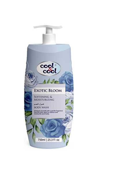 COOL & COOL Exotic Bloom Body Wash 750 ML - Vitamin E, Antibacterial, Skin-So...