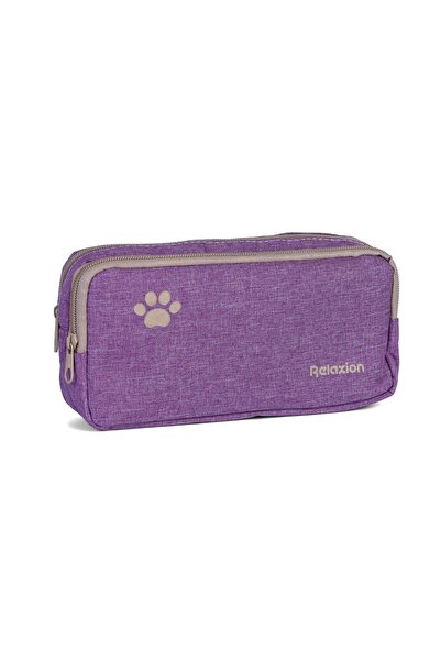Relaxion Double Compartment Pen Holder Pencil Case Fabric Rlx-130