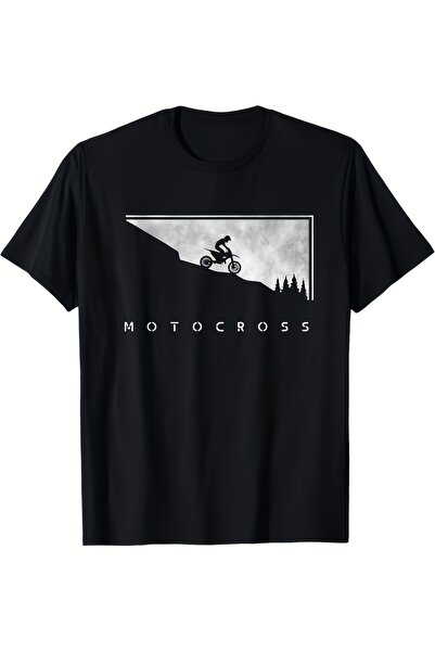 12 Teknoloji Men'S Motocross T-Shirt - 100% Pure Crew Neck Short Sleeve Tee w...