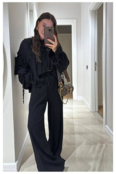Eslem Bulut Boutique Şık balon kol bluz