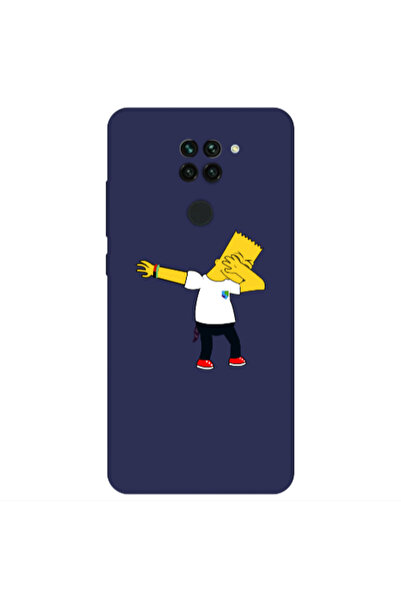 Other Xiaomi Redmi Note 9 Simpsons2 Dark blue Colored Silicone TPU Θήκη