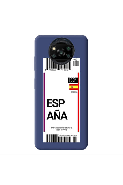 Other Xiaomi Poco X3 /X3 Pro Espana Arrival Dark blue Colored Silicone TPU Θήκη