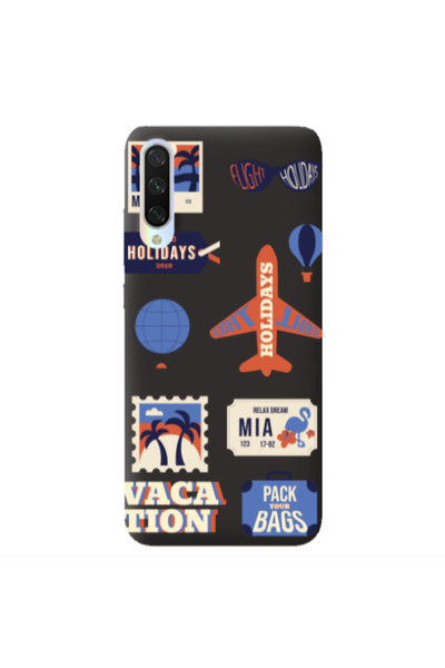 Other Xiaomi Mi 9 Lite Vacation Black Colored Silicone TPU Θήκη