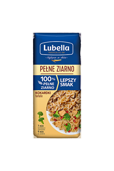 OEM Farfalle Lubella, 400 g, din faina integrala, continut ridicat de mineral...
