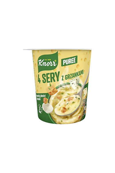 Knorr Piure 4 branzeturi cu crutoane 50g