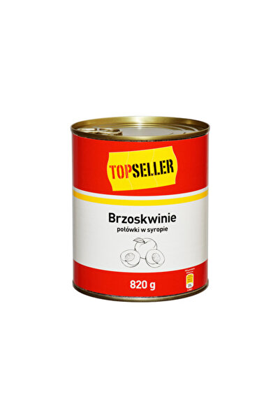 Generic Brand Compot de piersici in sirop, TOPSELLER, 820g, Grec, 470g dupa s...