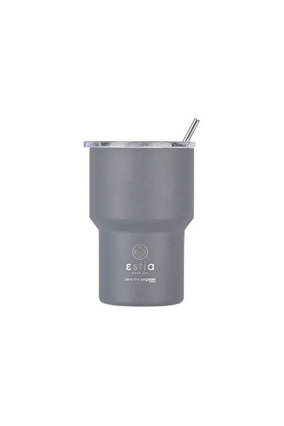 Estia Home Art Θερμός από ανοξείδωτο ατσάλι Σώστε την Αίγαο 400ml Εστία - 110...