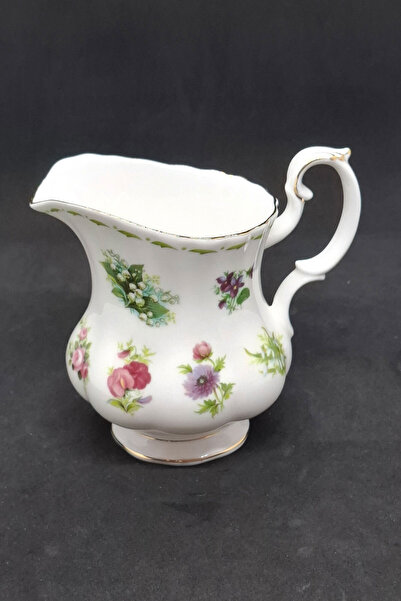 Royal Albert Flower of the Moon Series Porcelain Vintage Milk Jug 250 ml