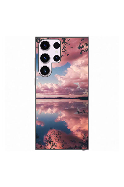 OEM Husa compatibila cu Samsung Galaxy S23 Ultra Silicon Gel Tpu Model Pink C...