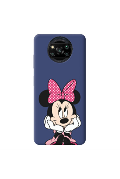 Other Xiaomi Poco X3 /X3 Pro Minnie 2 Dark blue Colored Silicone TPU Θήκη