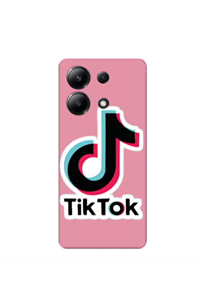 Other Xiaomi Redmi Note 13 4G Tik Tok Pink Colored Silicone TPU Θήκη