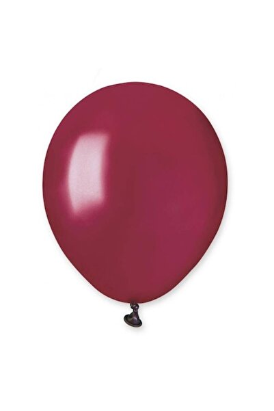 Gemar Baloane din latex pastel, Culoare vin, 12 cm, set 100 bucăți