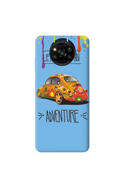 Other Xiaomi Poco X3 /X3 Pro Adventure Blue Colored Silicone TPU Θήκη