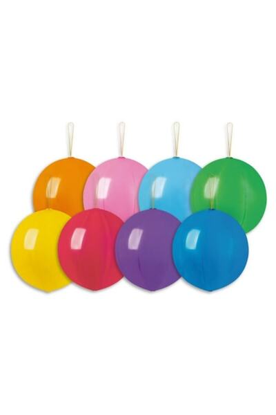 Gemar Set of 100 balloons, punch ball 33cm/13", Multicolor
