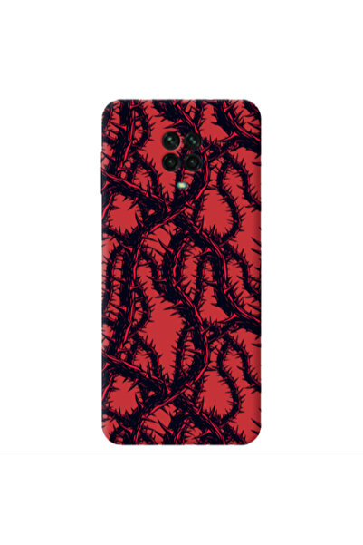 Other Xiaomi Redmi Note 9 Pro Prickly ivy Red Colored Silicone TPU Θήκη