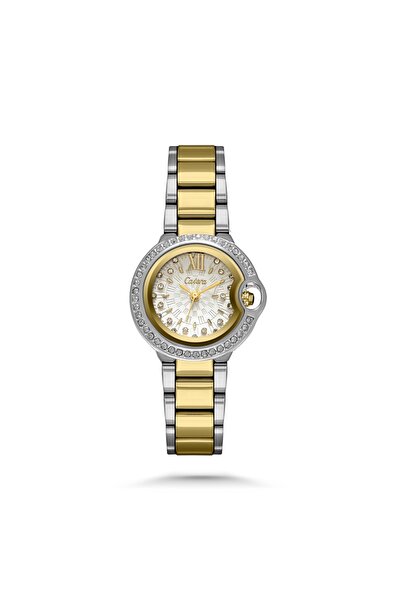 catera Women's Watch Steel Silver and Gold White Dial