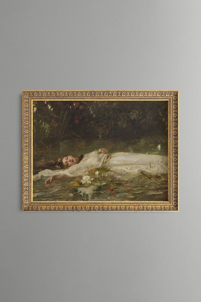 epiqart Ophelia - Vintage Patterned Table - Slim Model