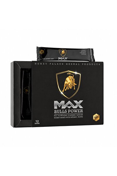 Power Honey Max Bulls Power Bal ve Bitkisel Karışımlı Macun 12 Adet