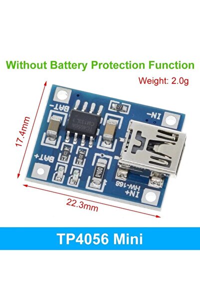 Generic Lithium Battery Charging Module TP4056 Mini USB