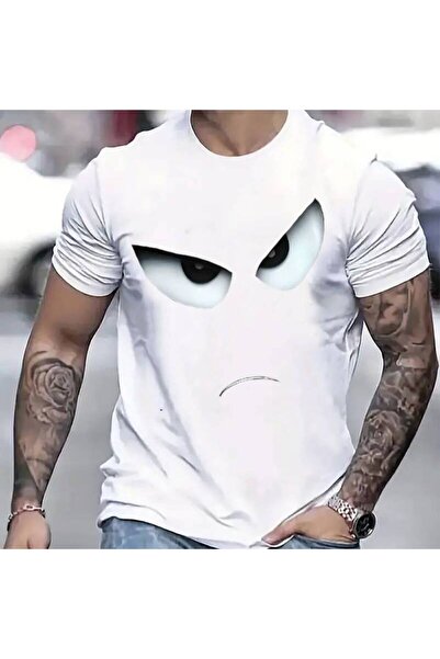 212Wear تي شيرت رجالي كاجوال بأكمام قصيرة، قطعة واحدة، 100% قطن ثقيل - ياقة د...