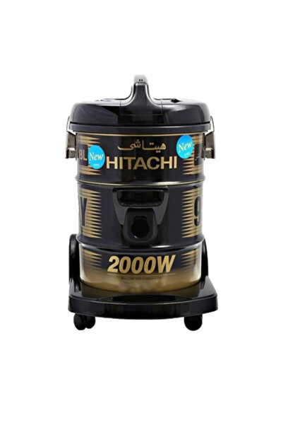 Hitachi Cylinder Vacuum Cleaner, 18 Liter, 2000 Watt, Platinum Gray - CV-945F...