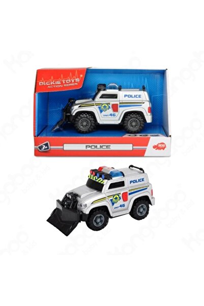 Dickie Toys Vehicul poliție blindat, MAȘINĂ DE ECHIPĂ DE SOSIRE, 15 cm, 3-8 ani