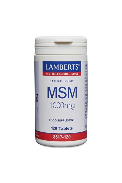 Lamberts MSM 1000MG Ιδανικός ‘Συνεργάτης’ της Γλυκοζαμίνης Βοηθάει στην Μείωσ...
