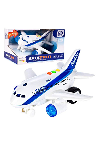 MalPlay Airplane with light and sound effects
