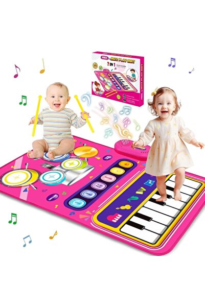 Funny Party Shop Centru muzical interactiv pentru copii – pian, tobe si efect...