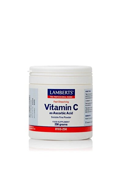 Lamberts Vitamin C As Ascorbic Acid Συμπλήρωμα Διατροφής Βιταμίνη C σε Μορφή ...