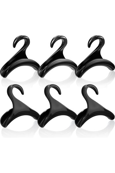 Arabest 6 Pack Purse Hanger Hook, Handle Protector, Imitates Human Hand, High...