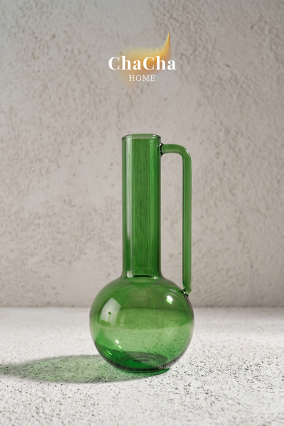 ChaCha Home Legume |   Vază din sticlă suflată, lucrată manual - Decorațiune ...