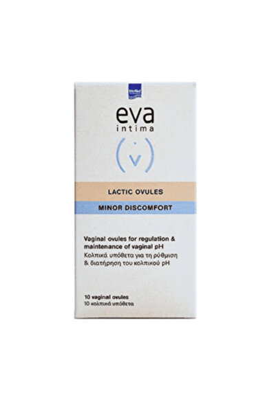 EVA INTERMED intima Lactic Ovules 10 κολπικά υπόθετα