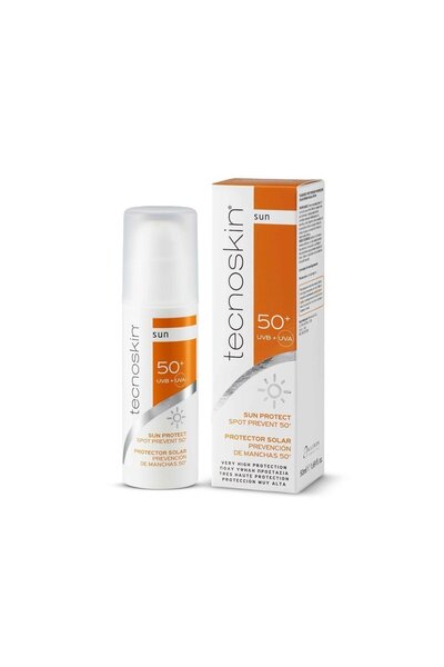 TECNOSKIN Sun Protect Spot Prevent SPF50 Αντηλιακή Κρέμα Προσώπου για Επιδερμ...