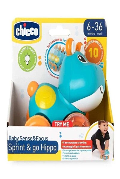 Chicco Εκπαιδευτικό Παιδικό Όχημα Ιπποπόταμος 12+ Μηνών (PL176960)