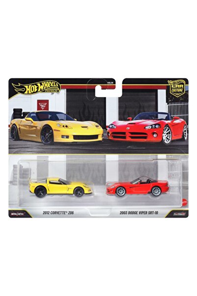 BARBİE & HOT WHEELS BY ARENA مجموعة سيارات فاخرة من قطعتين: دودج فايبر SRT-10...