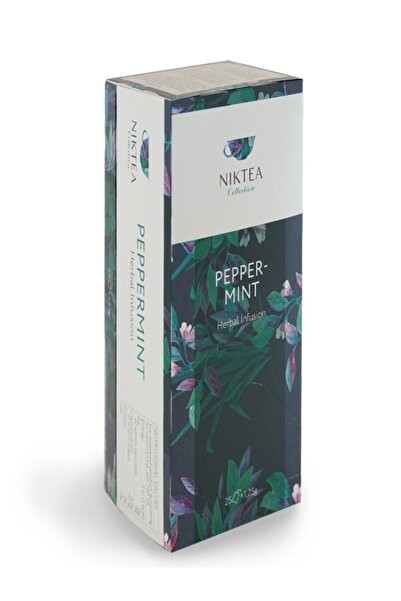 niktea Ceai Plic Nik Tea Peppermint 25 plic/cutie - plic 1.25 gr