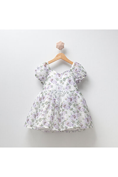 Coolimino FLOWER PATTERNED GIRL'S DRESS