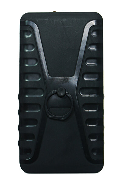 POWERTECH universal θήκη κινητού με ring PT-530, έως 7.5 x 14.5cm, μαύρη