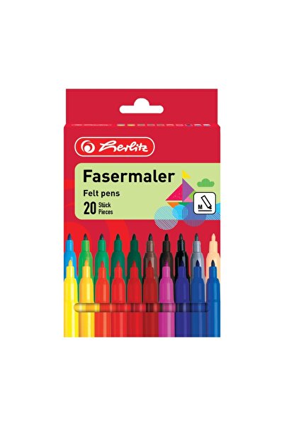 Herlitz Set 20 carioci Herlitz, 2 mm