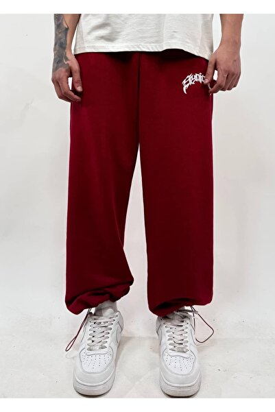 zaee Syncl Summer Embroidered Adjustable Baggy Sweatpants