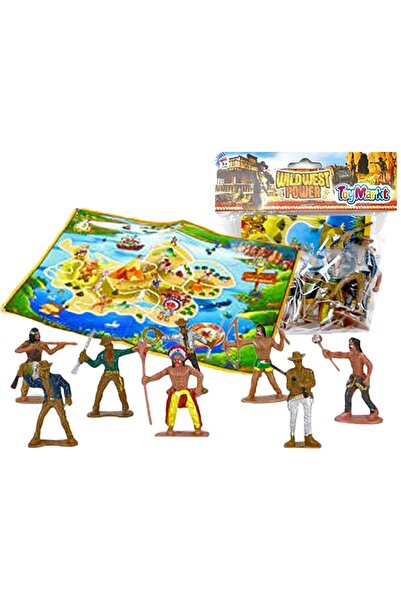 ToyMarkt Σετ Καουμπόις & Ινδιάνοι σε Τσάντα 19x15εκ. 913272