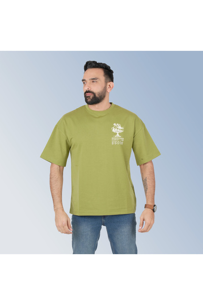 Finelook Men's Graphic Printed T-Shirt