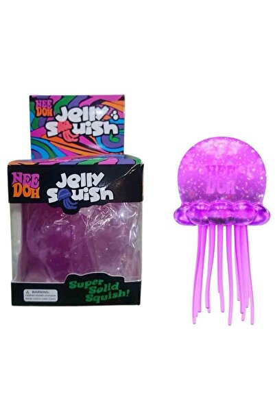 OEM Needoh Jelly Squish Ahtapot - Mor