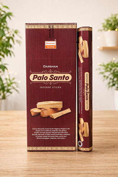 Darshan Palo Santo Çubuk Tütsü Incense Sticks (20 Adet)