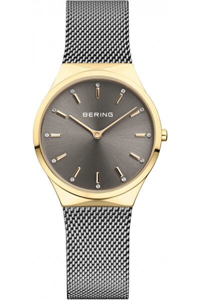 Bering Ceas de damă 12131-232, grafit — fashion, clasic, stil bijuterie