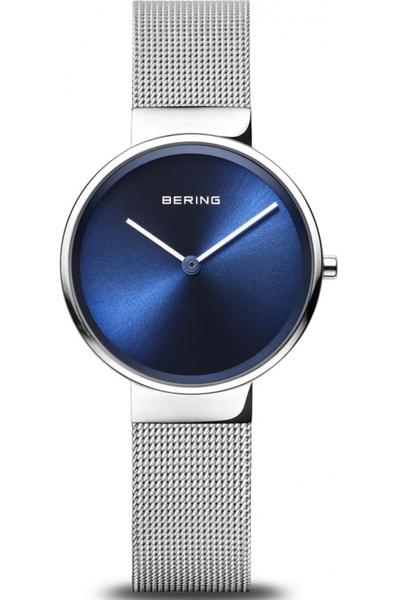Bering Ceas de damă 14531-007, bleumarin — fashion, clasic, stil bijuterie