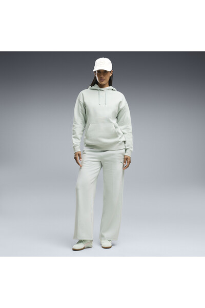 Puma Essentials Cat Fleece Hose s širokými nohavicemi
