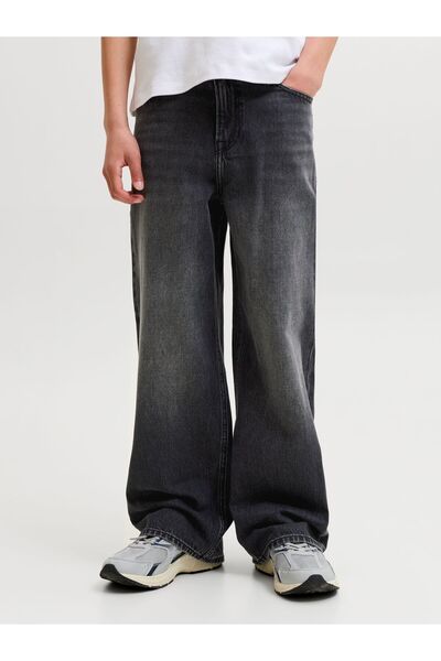 Jack & Jones Junior Wide fit jeans JJIDAVE JJORIGINAL ST 361 SN JNR Wide fit ...